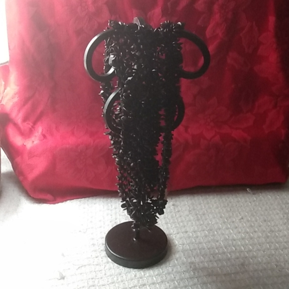 Vintage Koa seed beaded lei - Picture 2 of 4